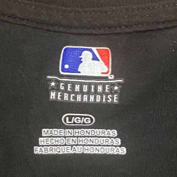 Detroit Tigers Tie Dye Logo MLB Graphic T Shirt Size Large - Picture 4 of 4